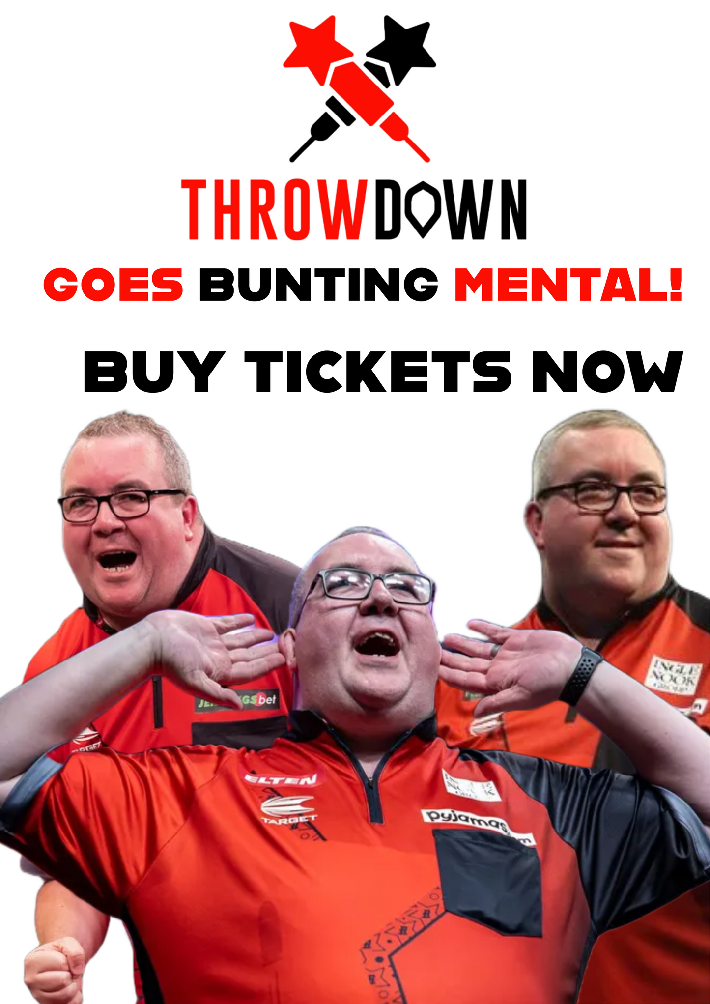 Throwdown Goes Bunting Mental Ticket